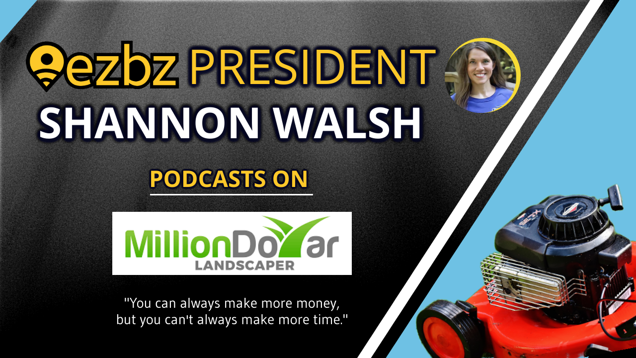Million Dollar Landscaper podcast on field service businesses using an app for work orders